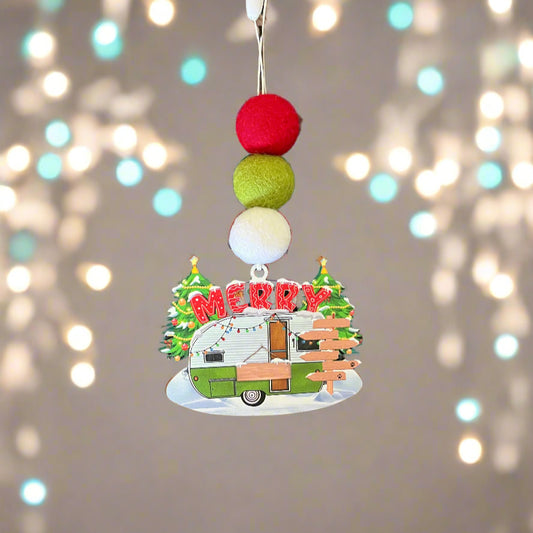 caravan christmas decoration