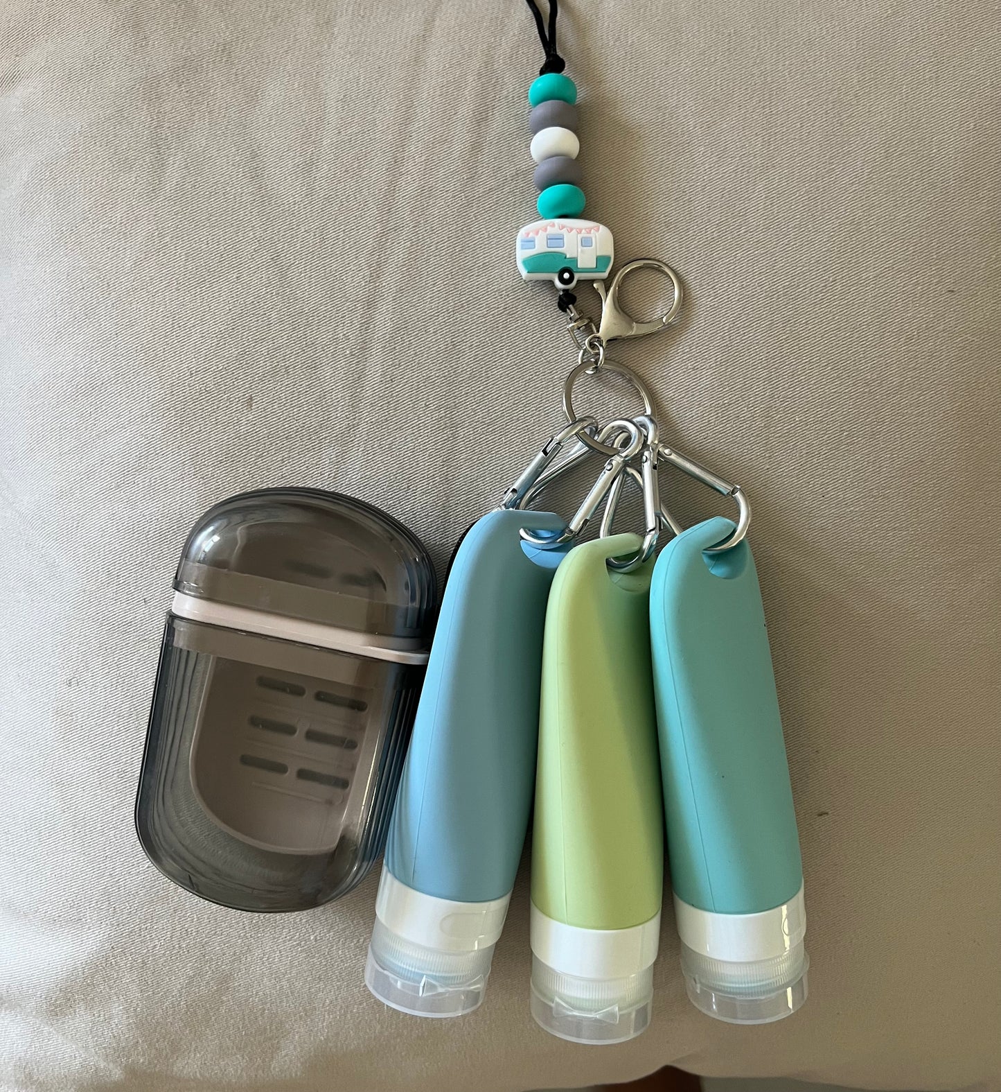 Soap Container with Dish w/clip