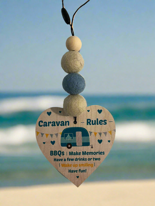 caravan rules smelly van dangle