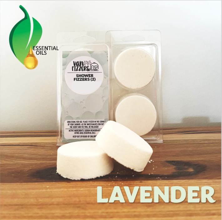 LAVENDER CARAVAN SHOWER FIZZER