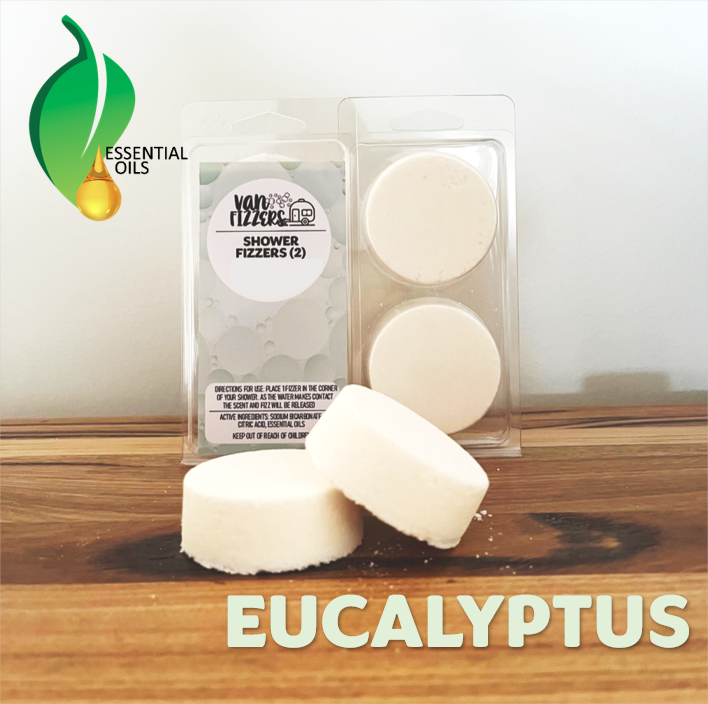 eucalyptus shower fizzer for caravan
