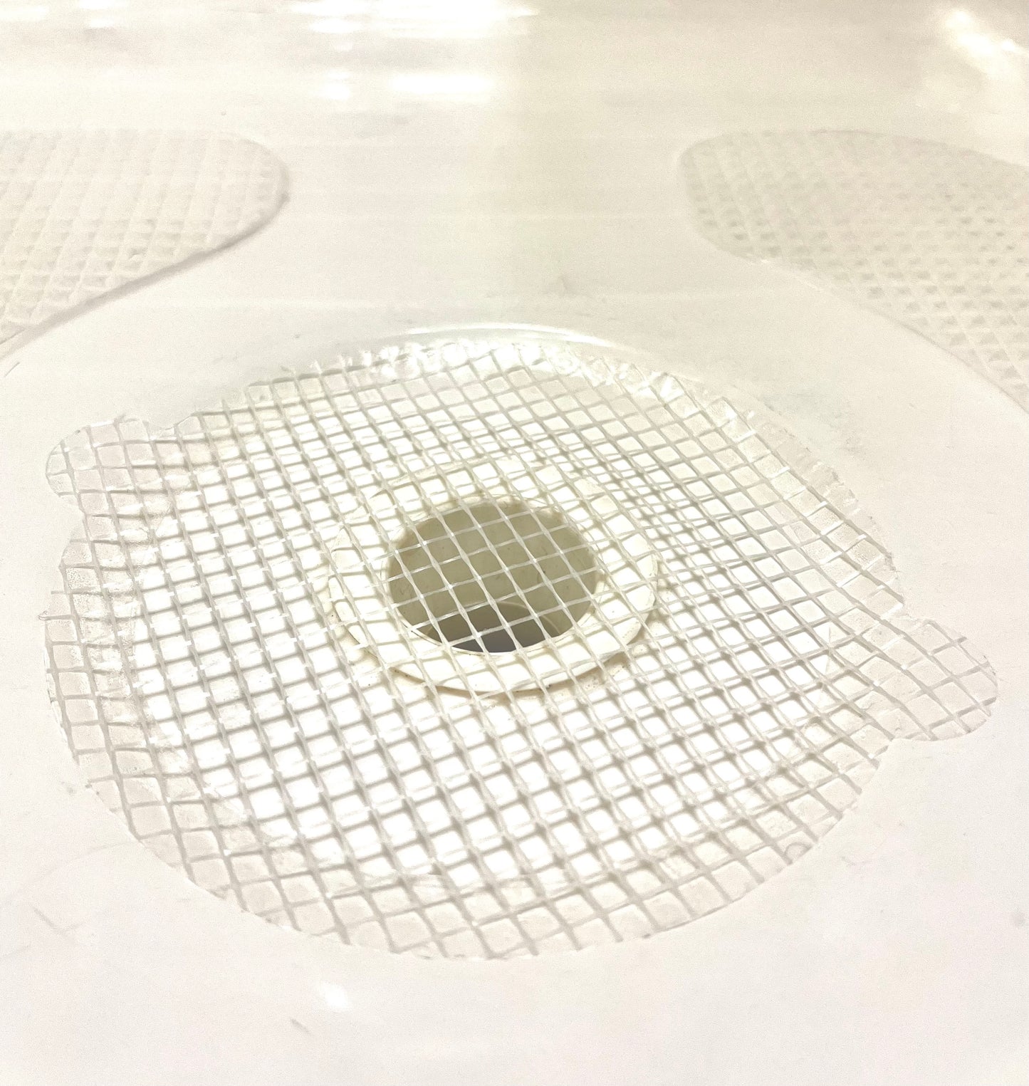 Caravan Shower Drain adhesive mesh