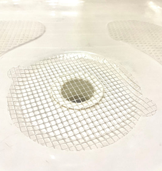 Caravan Shower Drain adhesive mesh