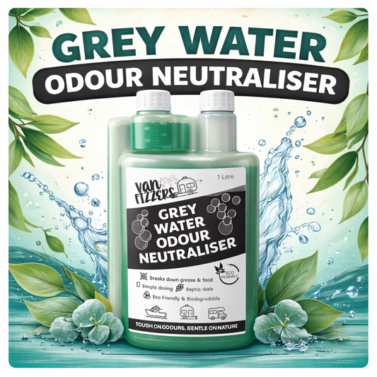 Grey Water Odour Neutraliser – Caravan & RV Tank Treatment