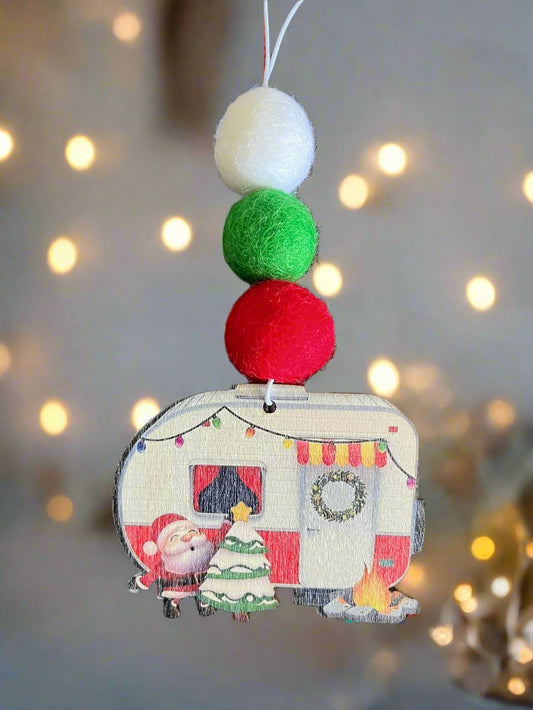 caravan decoration for Christmas