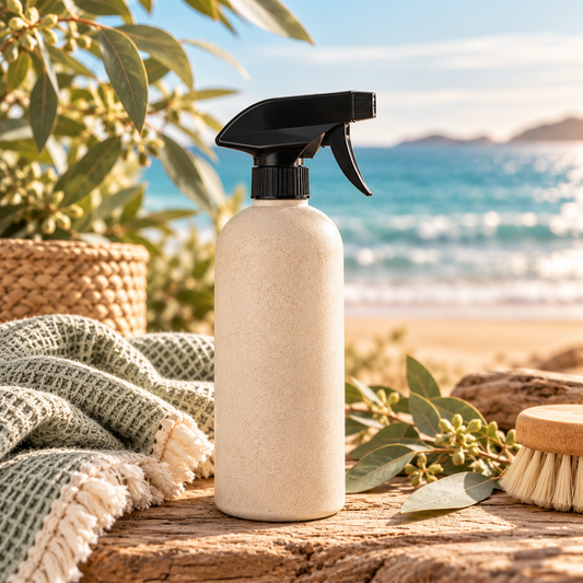 500ml Wheat Straw Spray Bottle - Fine Mist & Stream Setting