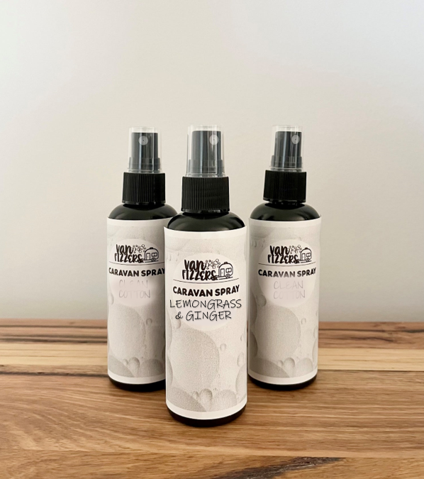 Caravan Deodoriser Spray - Vanilla & Caramel 100ml