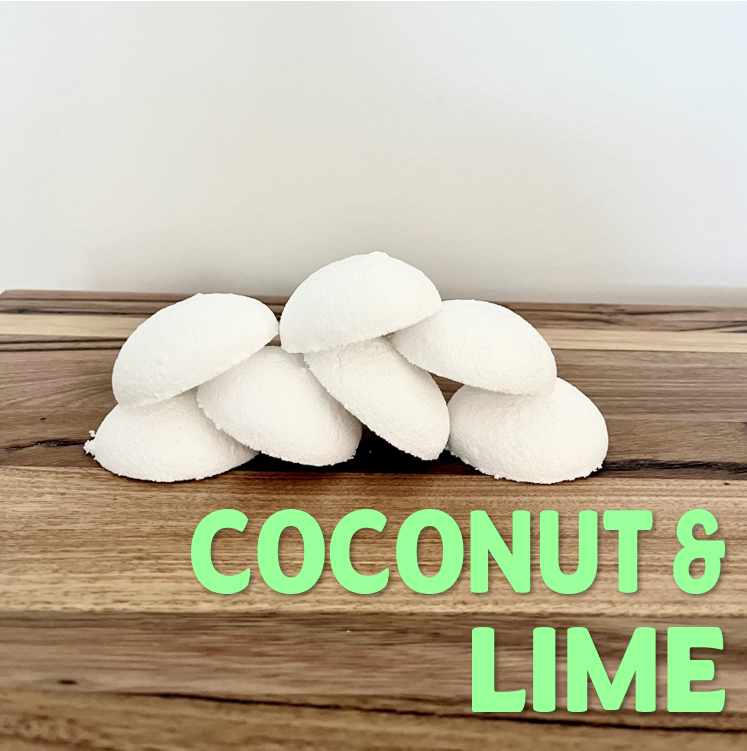 coconut and lime shower fizzer