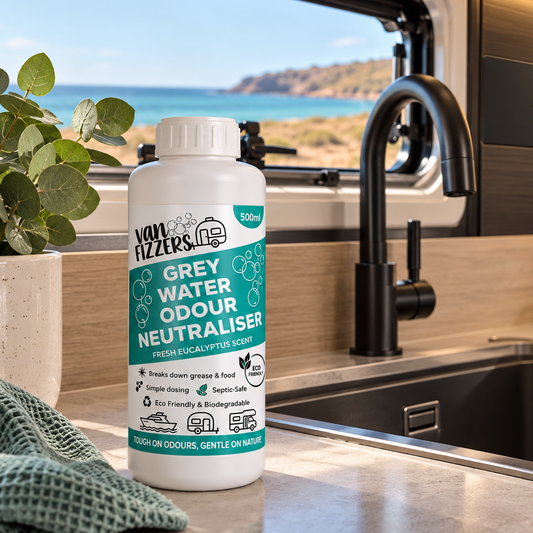 Grey Water Odour Neutraliser – Caravan & RV Tank Treatment 500ml