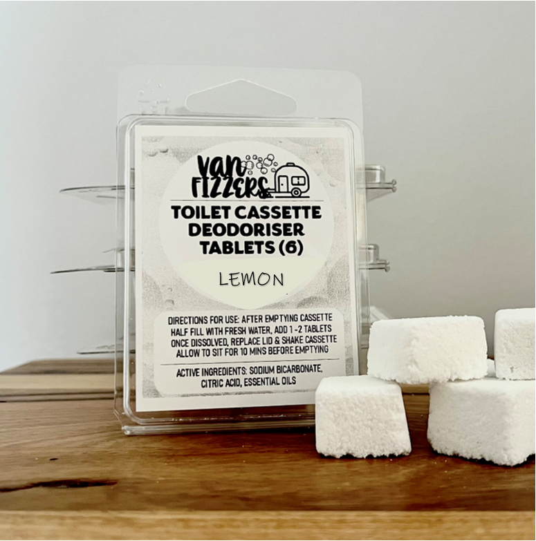 lemon toilet cassette deodoriser tablets for caravan toilet